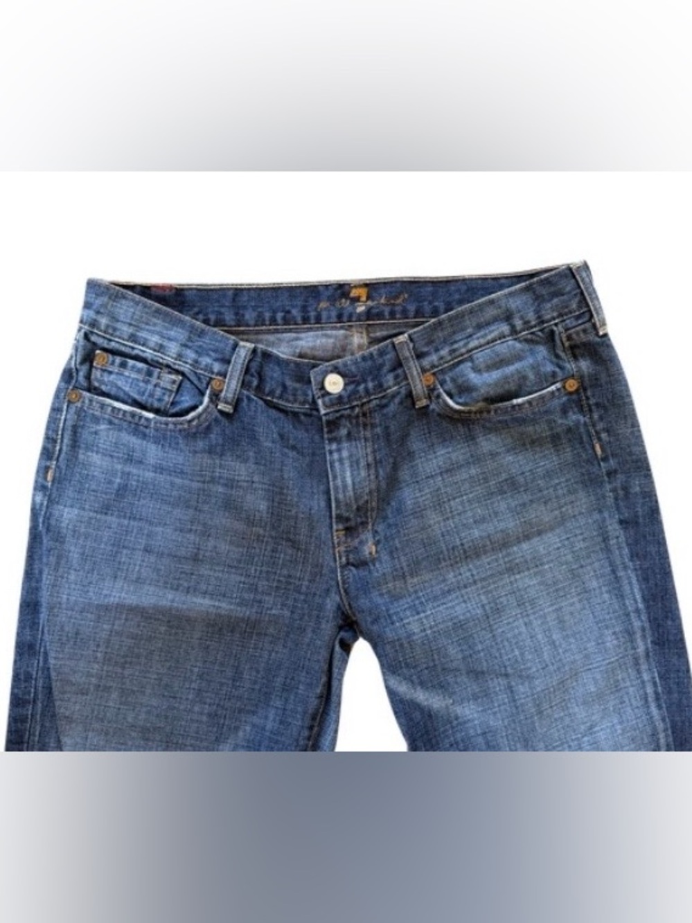 7 For All Mankind Dojo Wide Leg Jeans - Picture 3 of 6